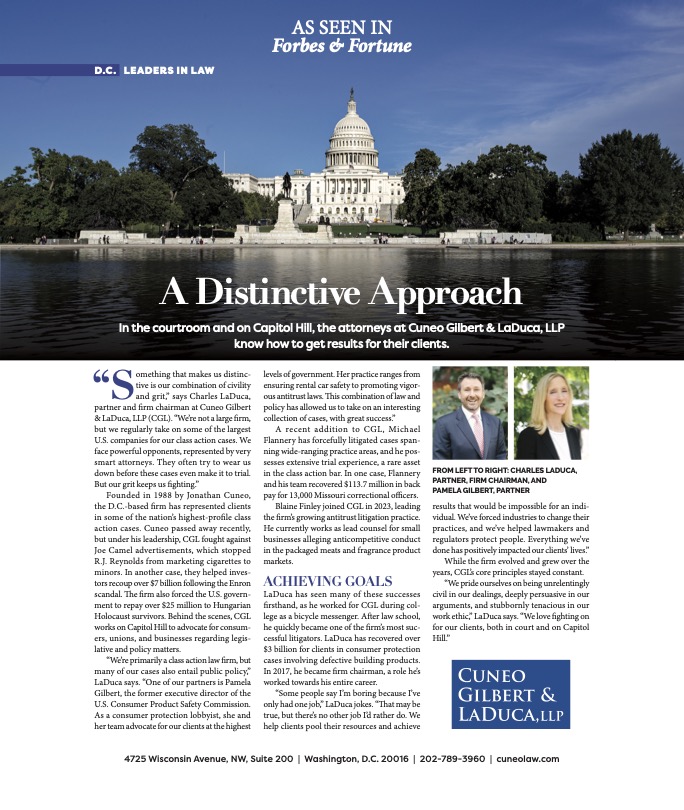 AS SEEN IN : Forbes & Fortune Magazine